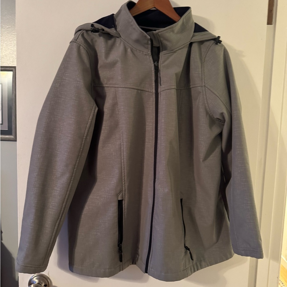 Athletic Works Men's Light Gray Jacket